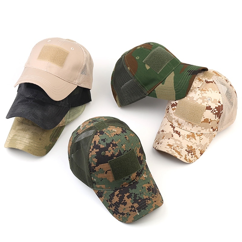 Men's Breathing Camouflage Army Cap