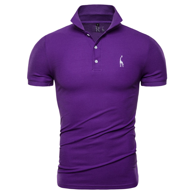 Men's Golf Polo Shirt with Embroidery